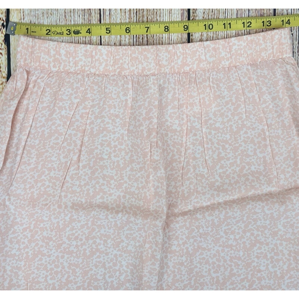 Abound Women's Skirt Size Medium White Pink Mini‎ Moo Elastic Waist NWT - Picture 3 of 7